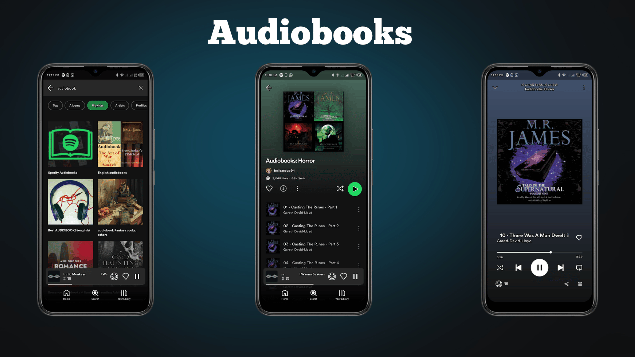 Spotify Audiobooks